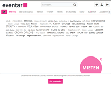 Tablet Screenshot of eventar.de